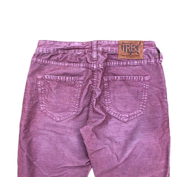 BRAND New True Religion Jeans Size 26 SHANNON MID RISE Corduroy Pants - Picture 6 of 10